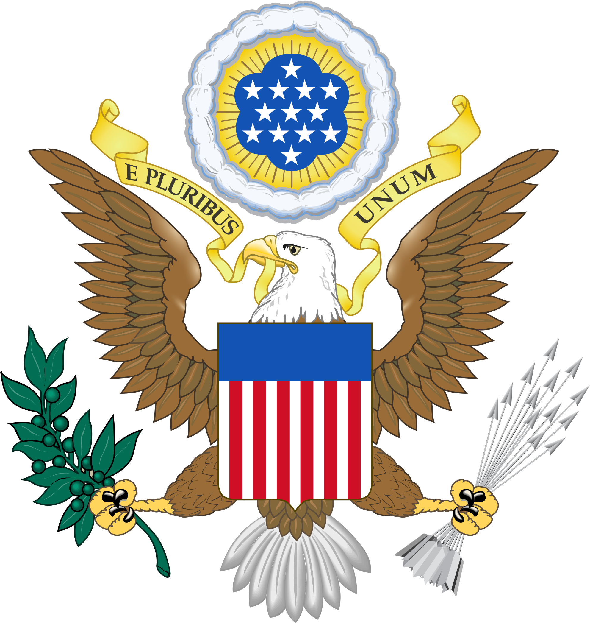 Hiding Clipart Amendment - Great Seal Of The United States (2000x2111)