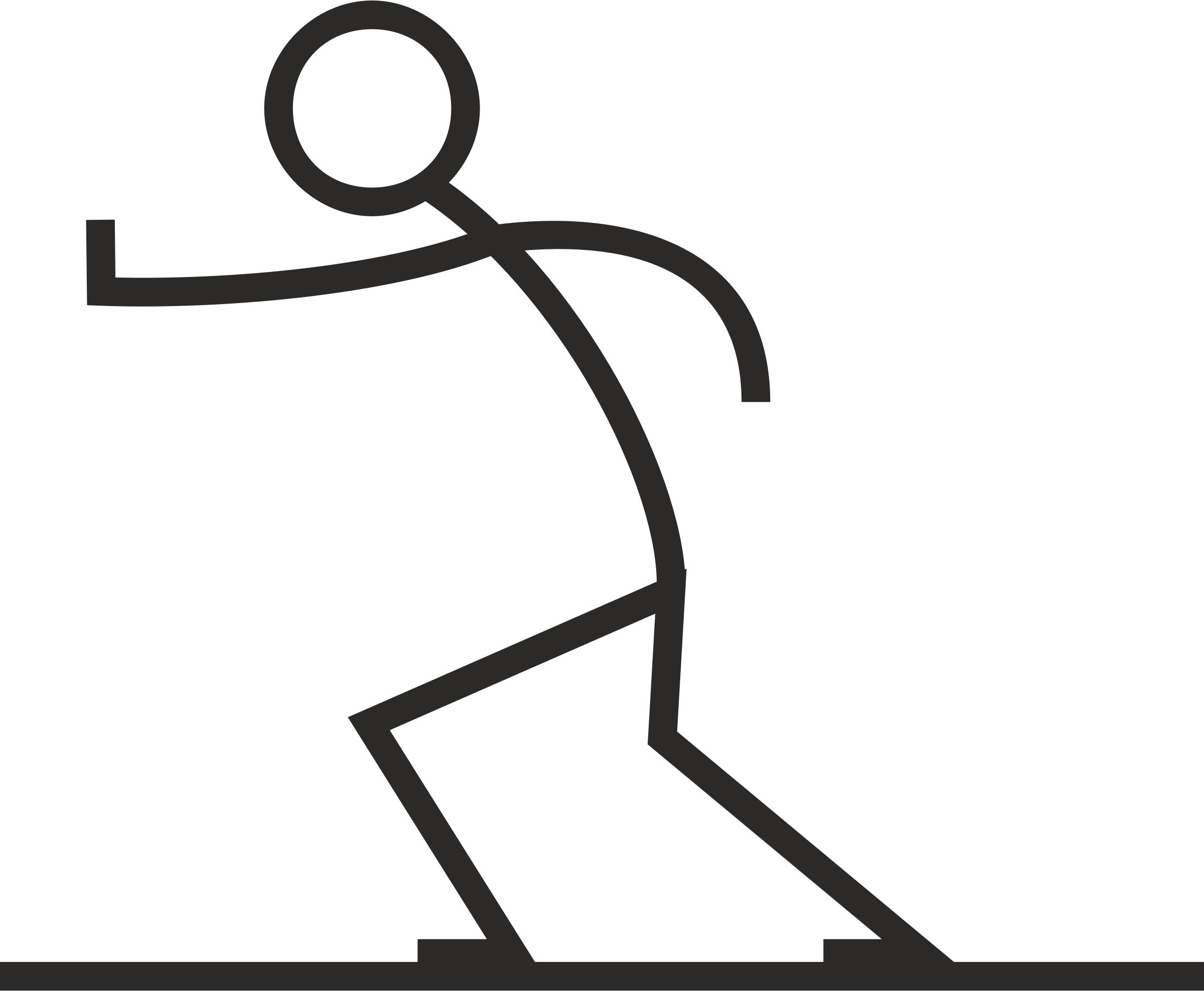 Time To Do A 2d Stick Figure Or Little Better Figure - Stick Figure Png (2400x1975)