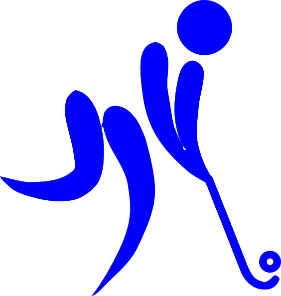 Field Hockey Clipart (564x594)