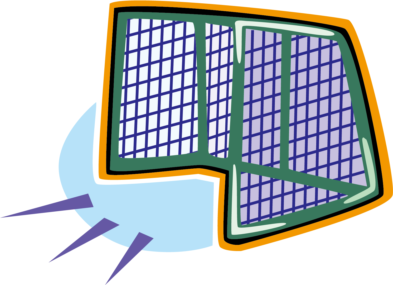 Goal Ice Hockey Field Hockey Clip Art - Vector Graphics (2000x2000)