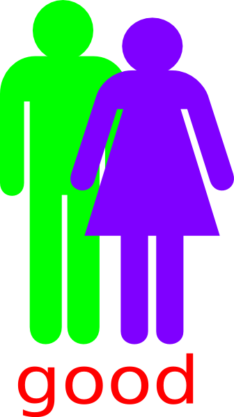 Boy And 2 Girls Stick Figure - Stick Figure Good (336x598)
