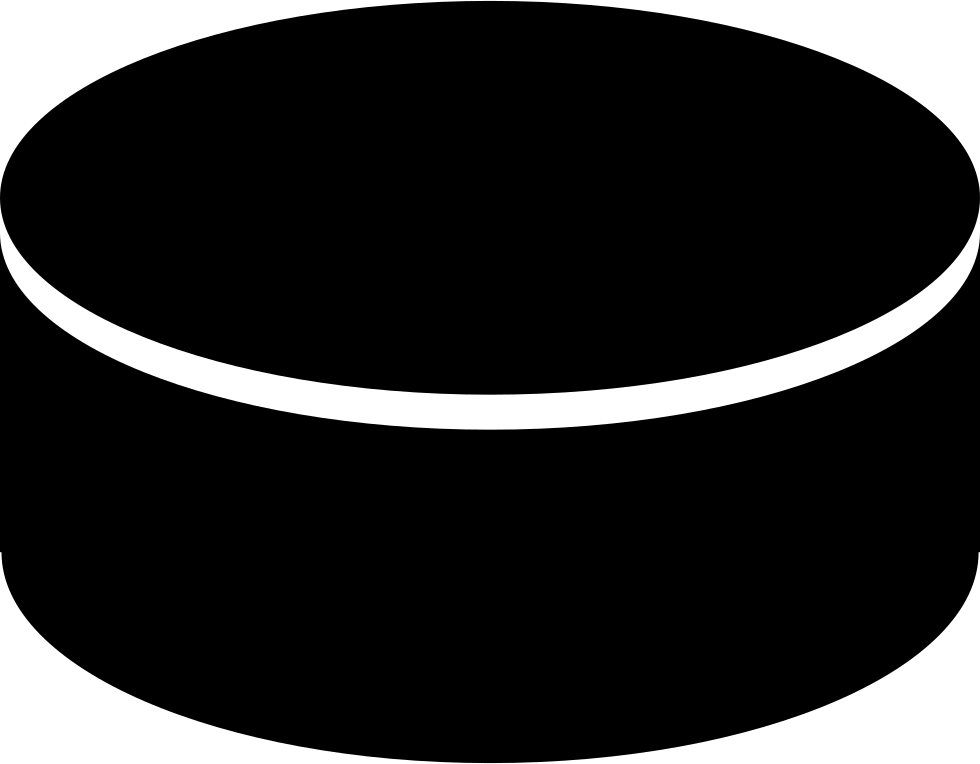 Ice Hockey Puck Comments - Hockey Puck Logo Png (980x764)