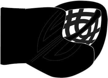 Base Color - Hockey Goalie Glove Clipart (400x400)
