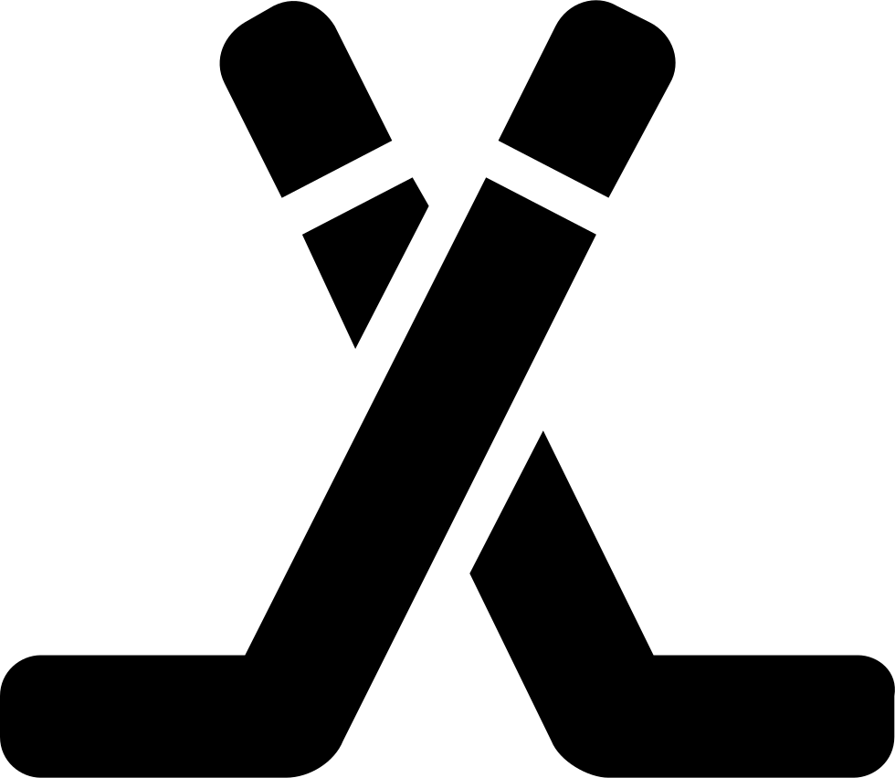 Hockey Sticks Cross Comments - Hockey Stick Svg Cut File (980x852)