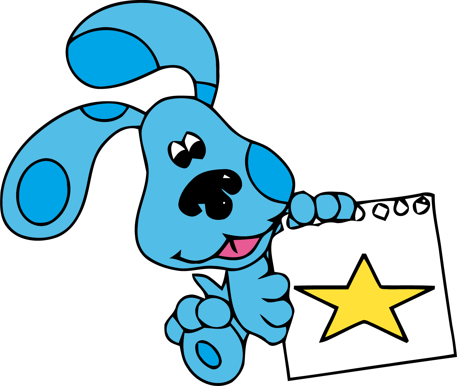 Blues Clues Clipart - Blue's Clues Clipart (1837x1550)