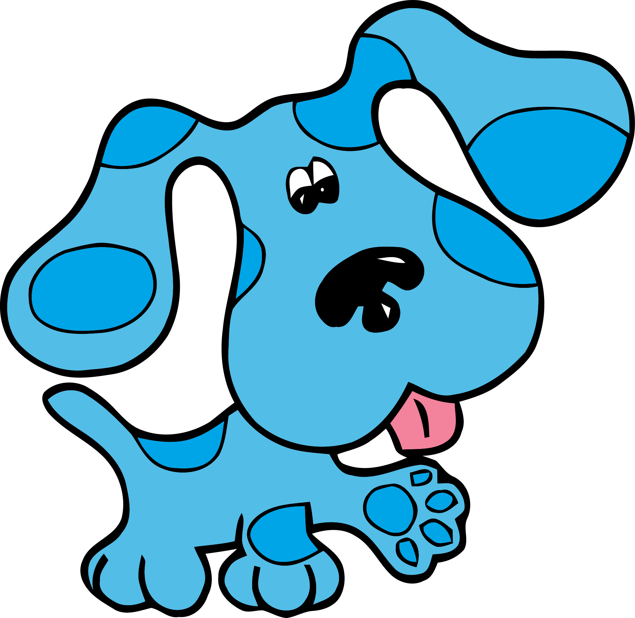 Blues Clues Clipart - Blues Clues Thank You (2027x1971)