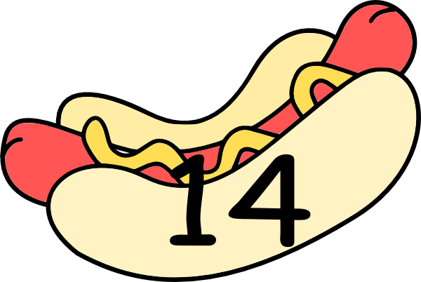 Candy 14 Clip Art At Clker Com Vector Clip Art Online - Hot Dog Clip Art (600x402)