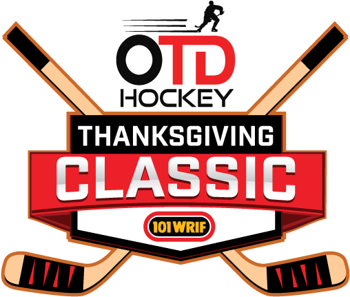 Otd Hockey Thanksgiving Classic Ice Hockey - Otd Hockey Thanksgiving Classic Ice Hockey (604x515)