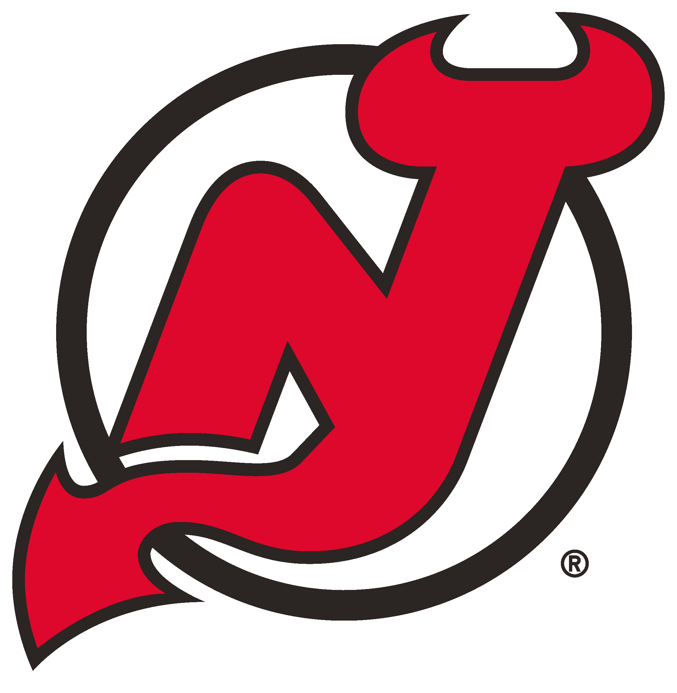 New Jersey Devils Logo [eps Nhl] - New Jersey Sports Teams (2256x2306)