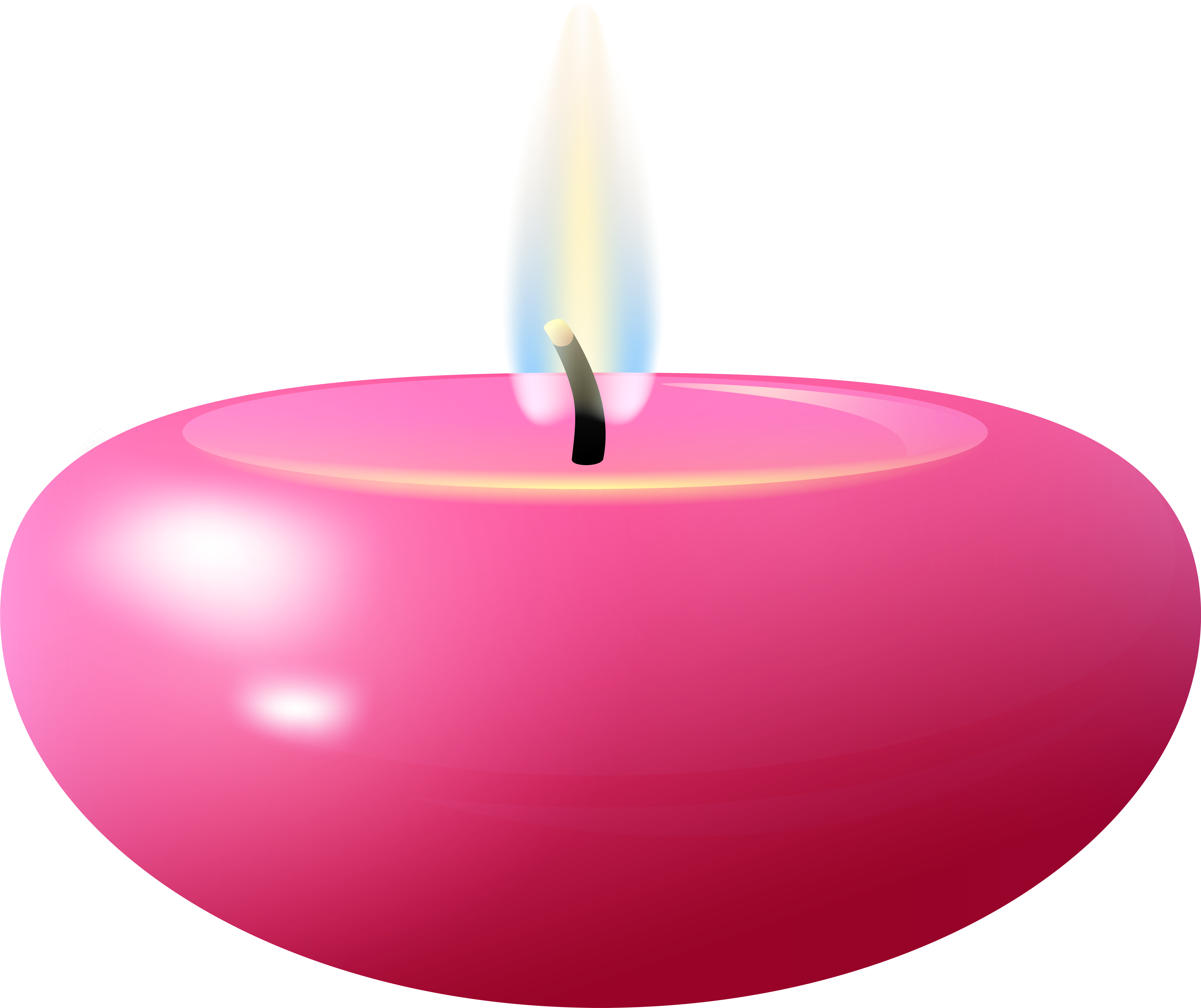 Pink Candles Png Clip Art - Pink Candles Png Clip Art (8000x6714)