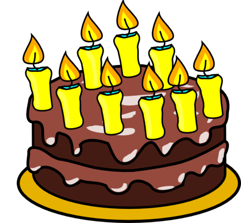 Birthday Cake Clip Art - Birthday Cake Clip Art (830x768)