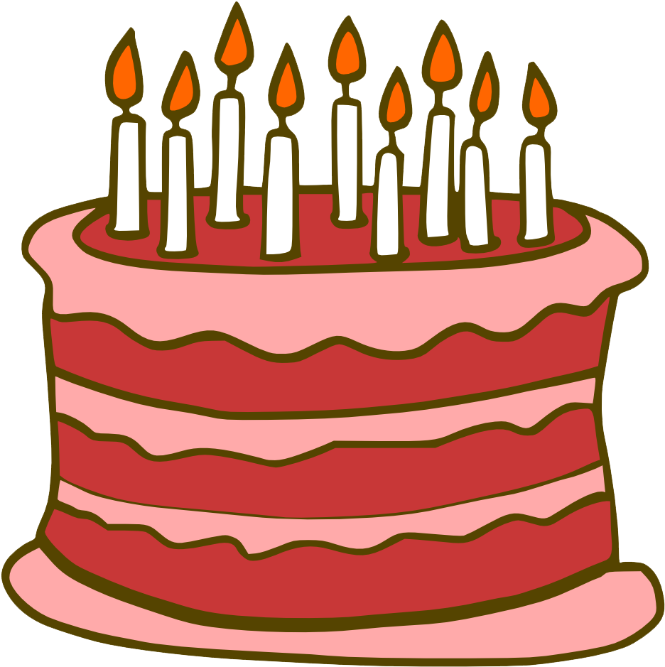 Download Birthday Cake Free Png Photo Images And Clipart - Birthday Cake Coloring Page (1117x1103)