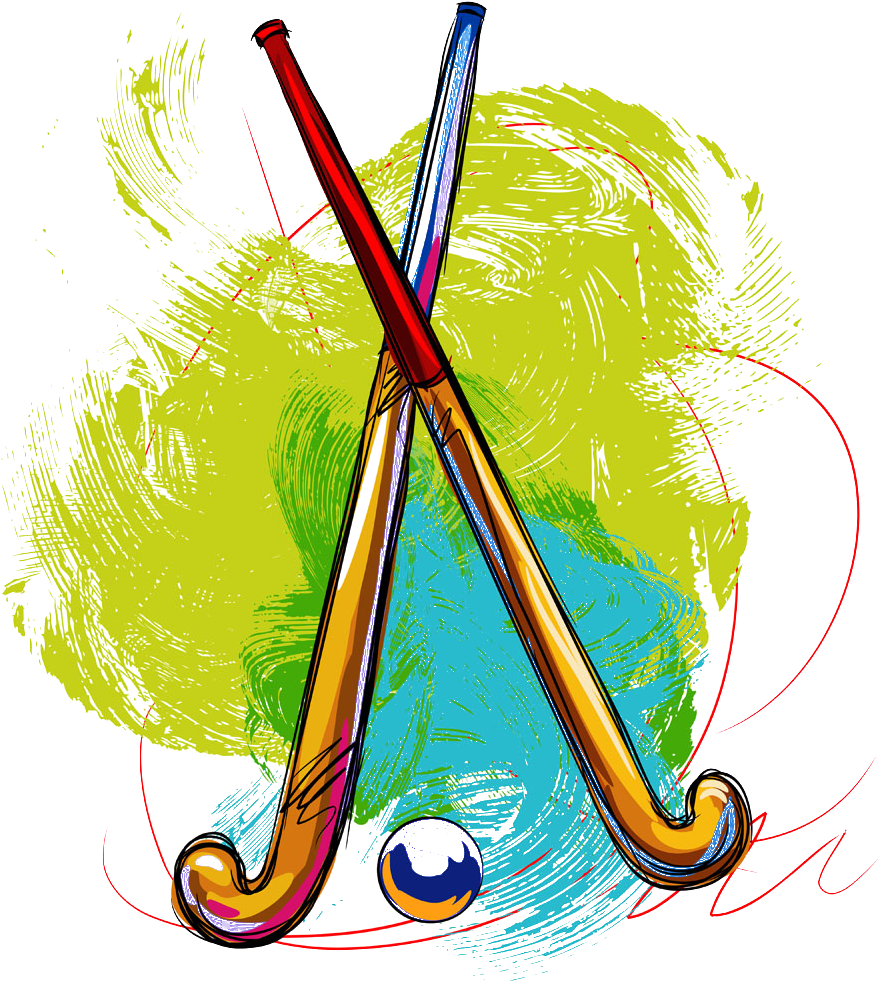 Field Hockey Ball Hockey Stick Golf - Field Hockey Ball Hockey Stick Golf (1000x1000)