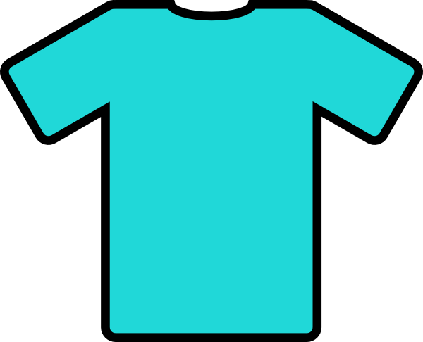 Football Jersey Clipart - T Shirt Clip Art (600x486)