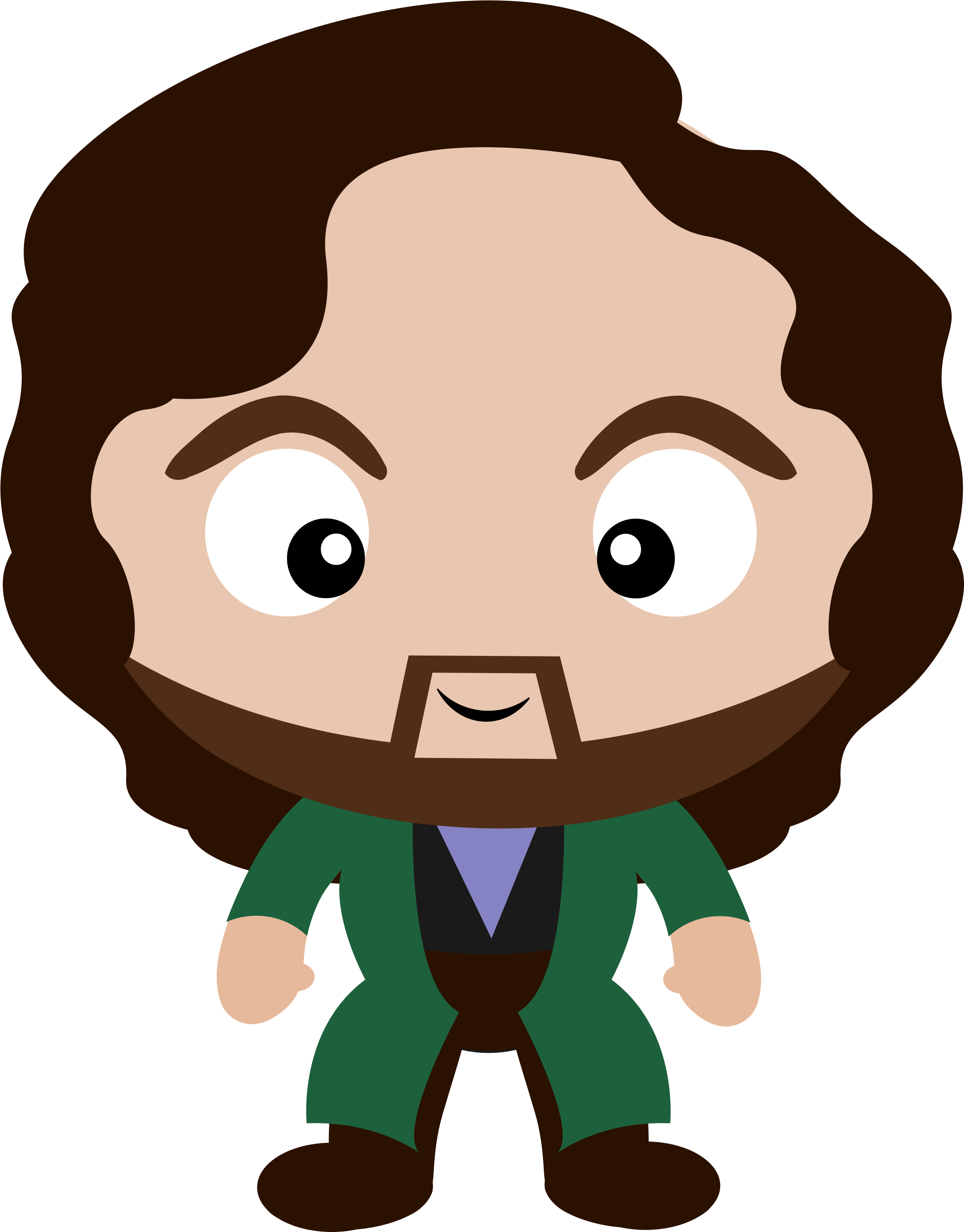 Harry Potter's Godfather, Member Of The Order Of The - Harry Potter Characters Clipart Png (2550x3300)