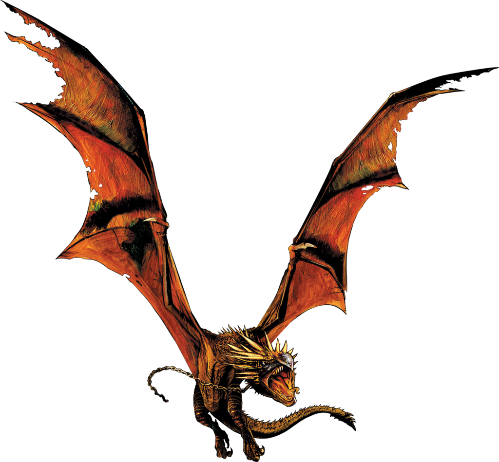 Hungarian Horntail Dragon In Flight - Dragon Harry Potter Png (1024x949)