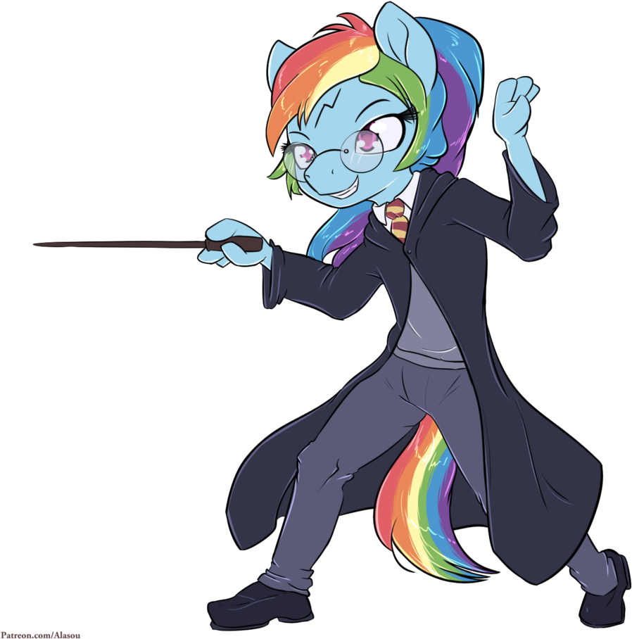 Alasou, Clothes, Glasses, Harry Potter, Patreon, Plantigrade - Harry Potter Transparent Background (1024x1024)