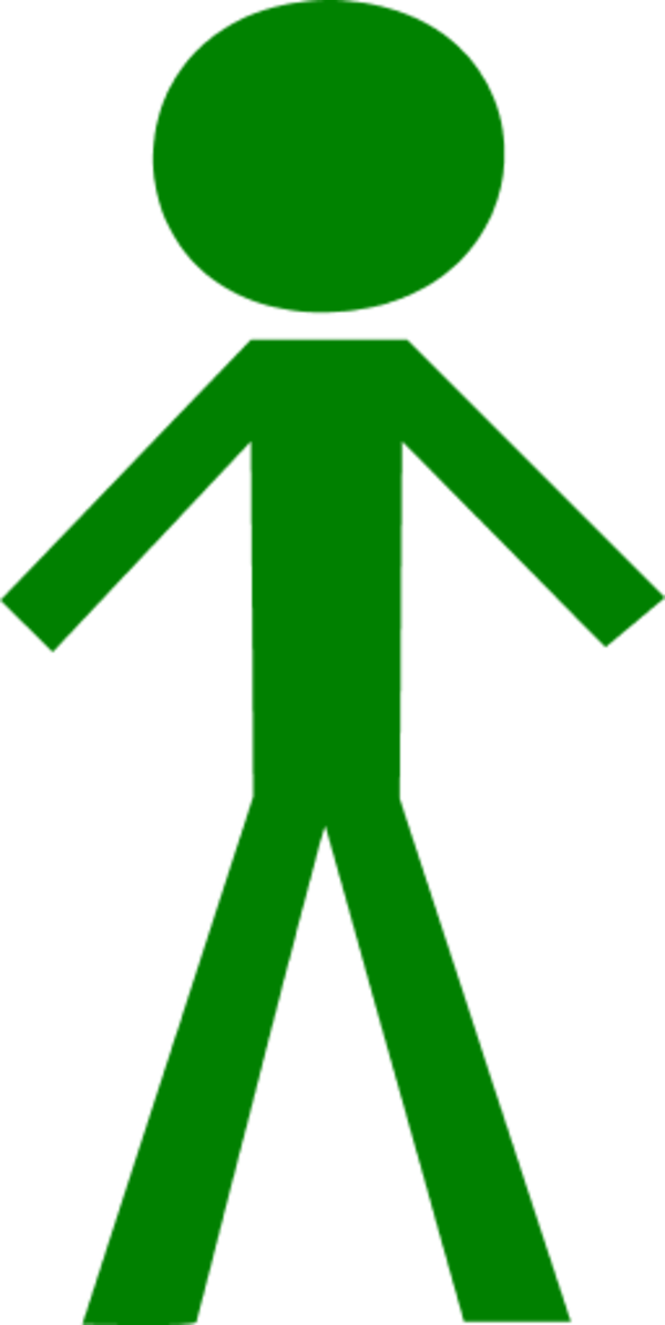 Free Pictures Of Stick People, Hanslodge Clip Art Collection - Stick Figure Transparent Background (600x1195)