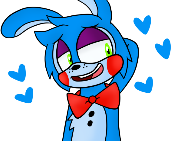 Toy Bonnie Vector 2 Sonic99rae Style - Fnaf Animation Toy Bonnie (635x466)