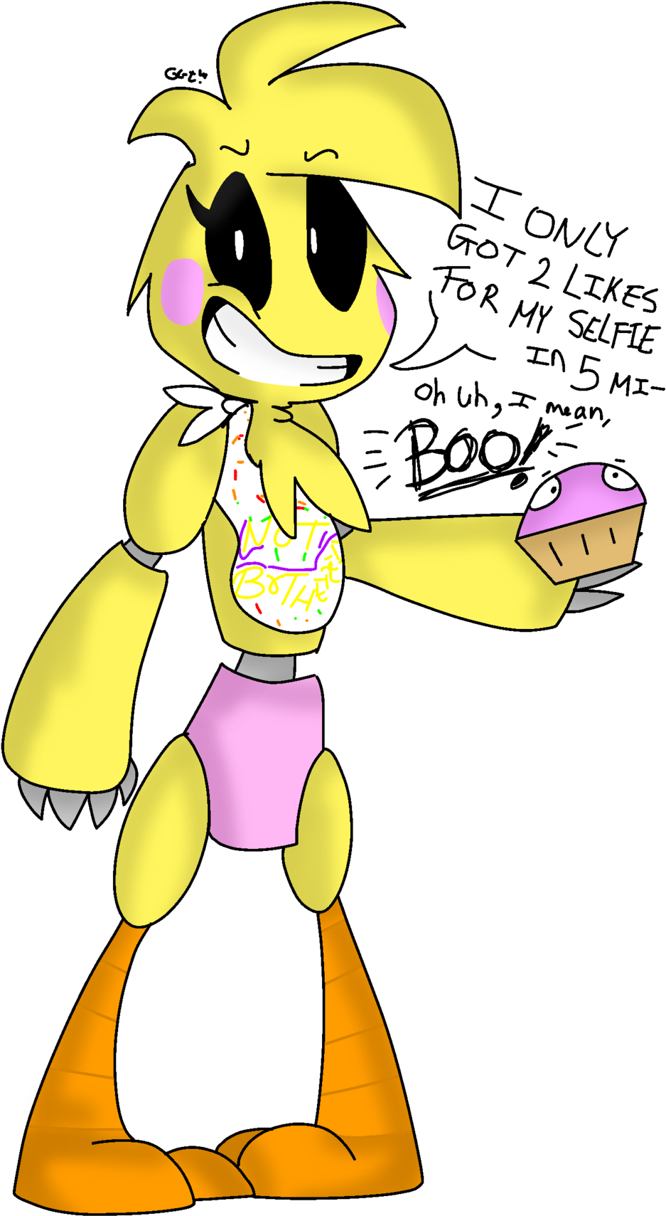 Toy Chica By Dizzee-toaster - Toy Chica And Chica Selfie (1024x1829)