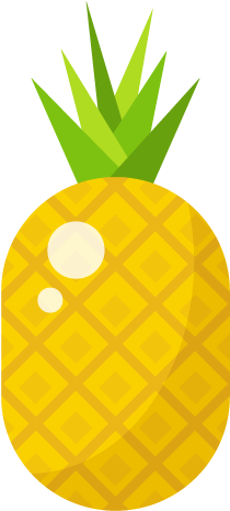 Pineapple Png - Easy To Draw Pineapples (512x512)