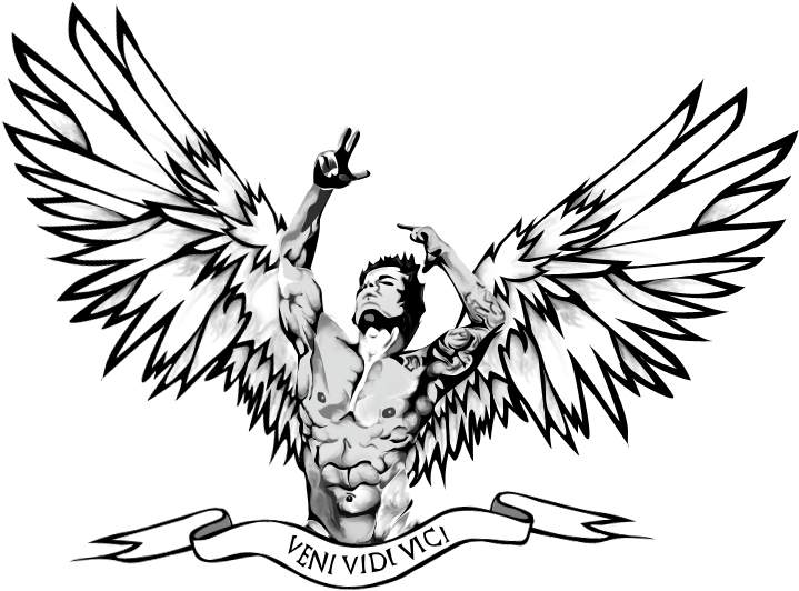 28 Collection Of Zyzz Pose Drawing - Zyzz Logo Png.
