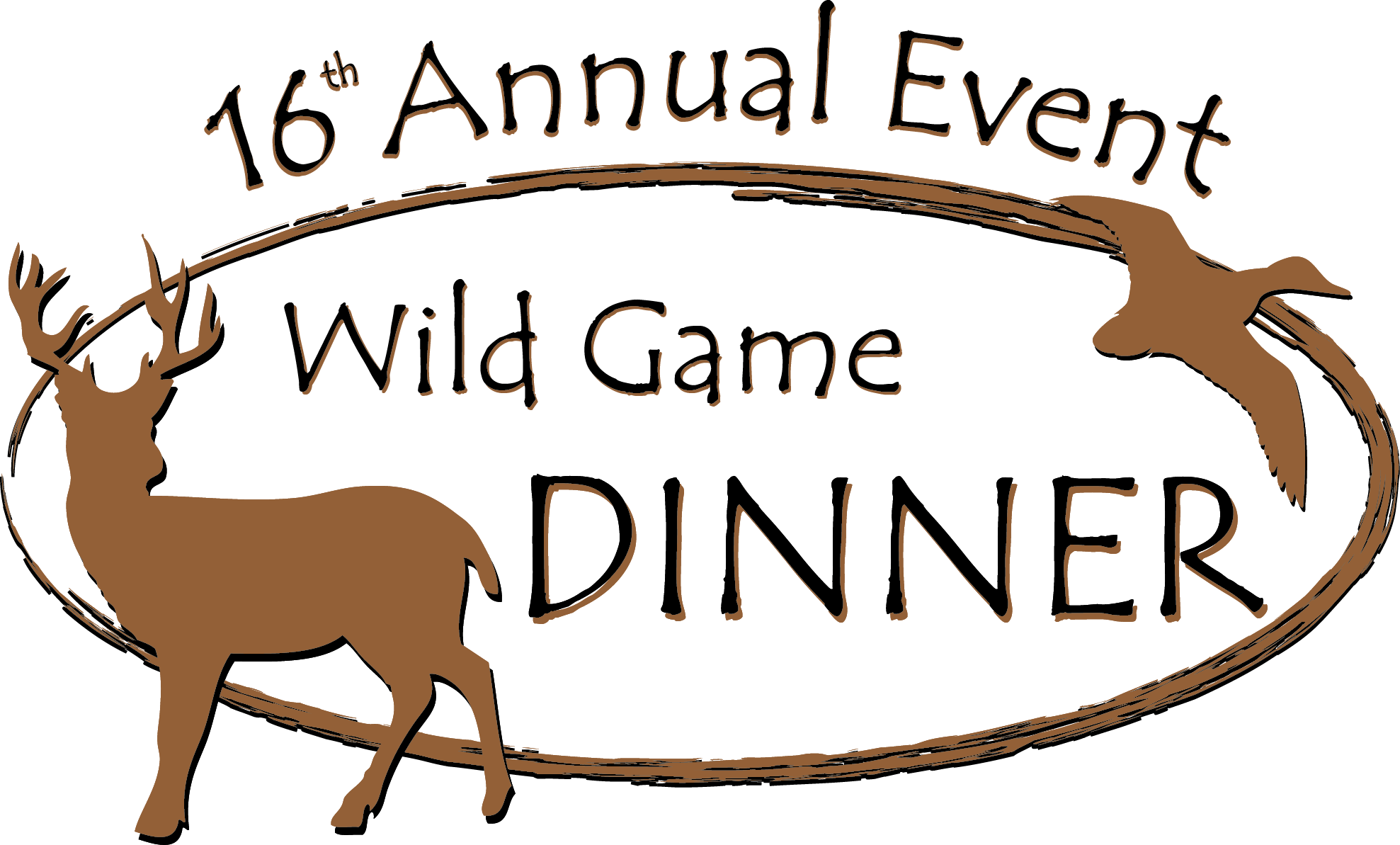 Graphic Wild Game Dinner Tickets 260kb - Wild Game Dinner Clip Art (1977x1193)