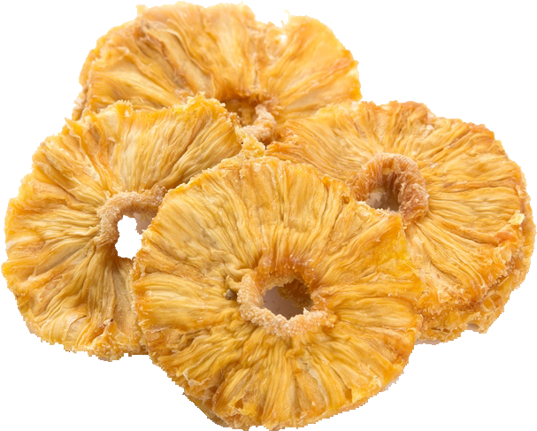 Pure Dried Pineapple Loops - אננס יבש ללא סוכר (650x650)