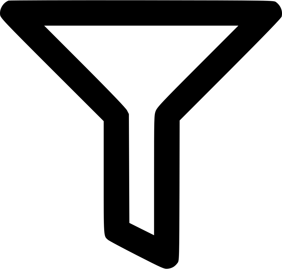 Filter Editor Tool Conversion Funnel Leads Comments - Conversion Funnel Icon (980x934)