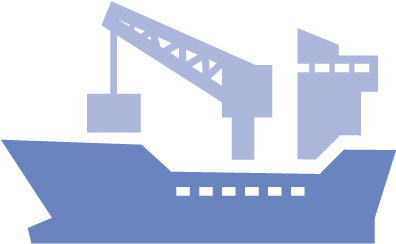 Transportation - Heavy Lift Vessel Icon (400x400)