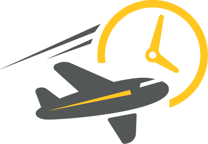 Ship To Air Clipart - Air Shipping Icon Png (417x289)