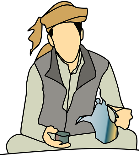 Arab Clipart Hat - Cartoon (442x720)