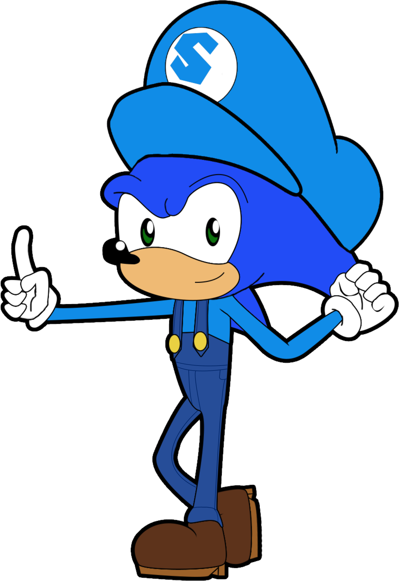 Sonic Lost World Custom - Sonic Lost World Mario (1701x2268)