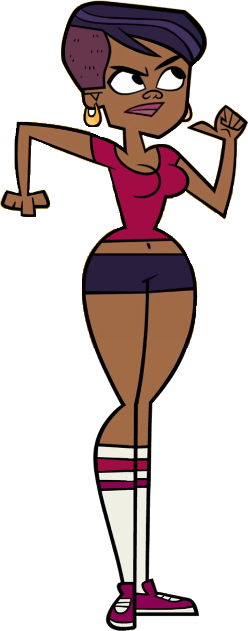 Stephanie Mad - Total Drama Island Stephanie (532x1276)