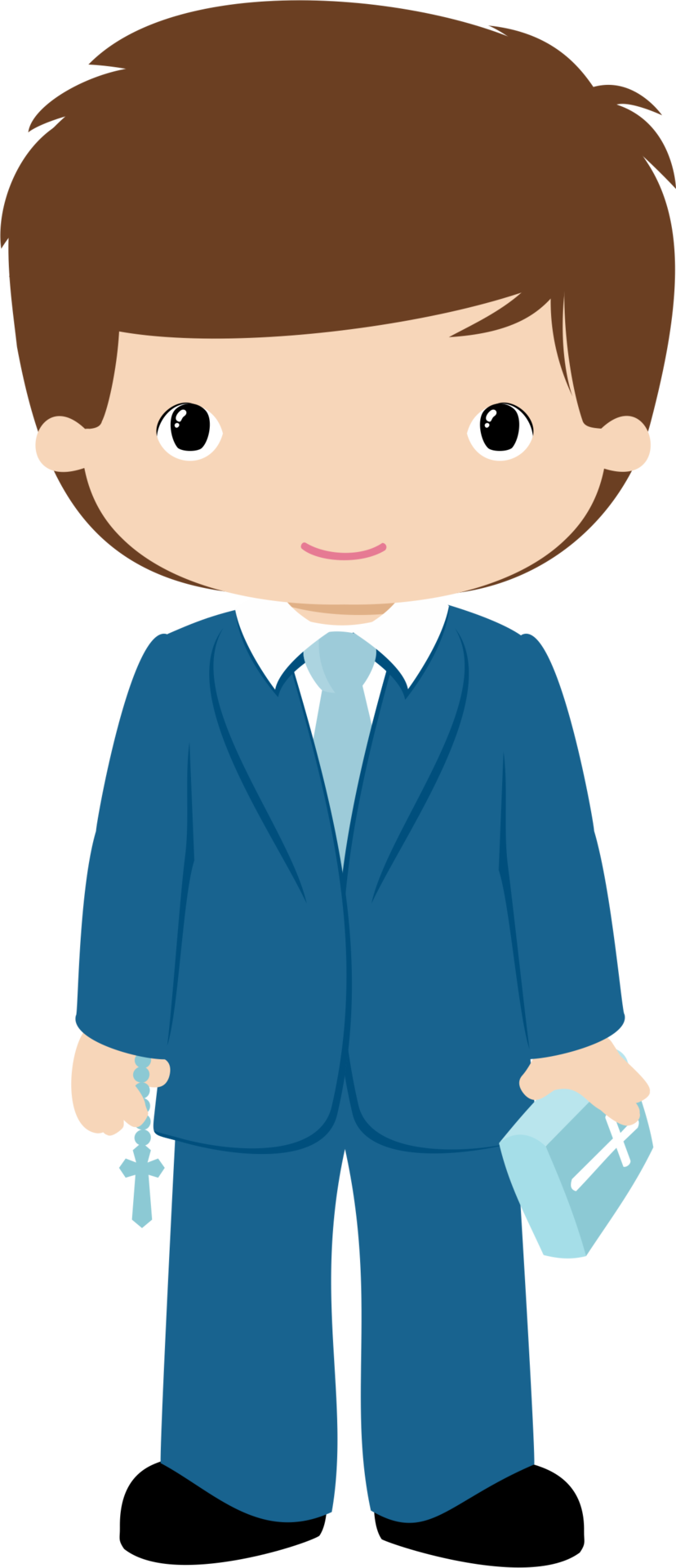 Religious - Clip Art Communion Boy Png (828x1920)