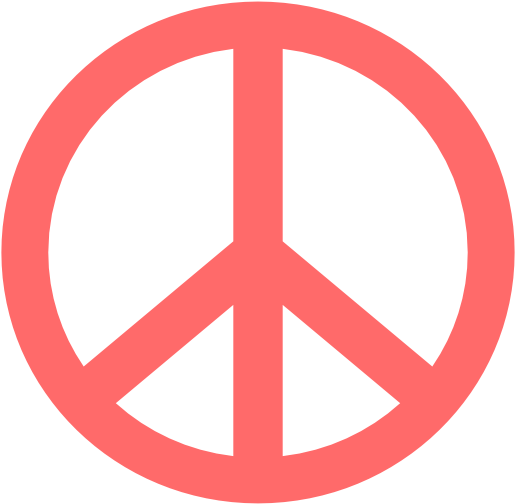 Indian Red 1 Peace Symbol 2 Svg Scalable Vector Graphics - Describe Me In Three Words (532x532)