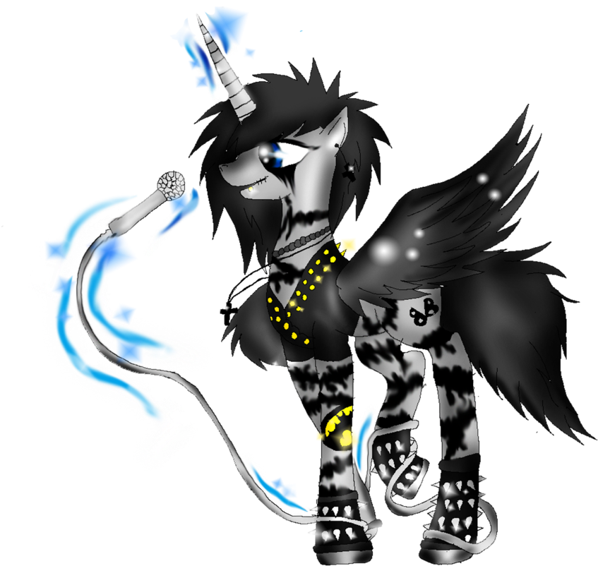 Black Veil Brides Pony By Xxsilvixx On Clipart Library - Illustration (900x838)