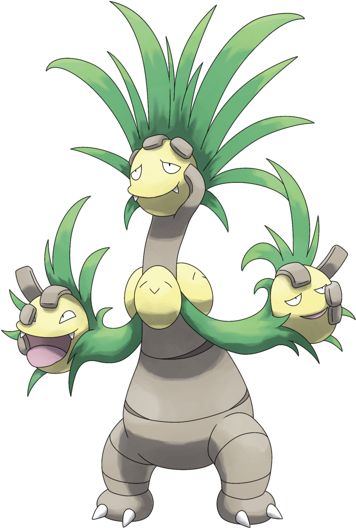 Mega Exeggutor By Smiley-fakemon - Grass And Psychic Pokemon (738x1082)