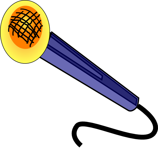 Mike Clipart - Microphone Clip Art (600x562)