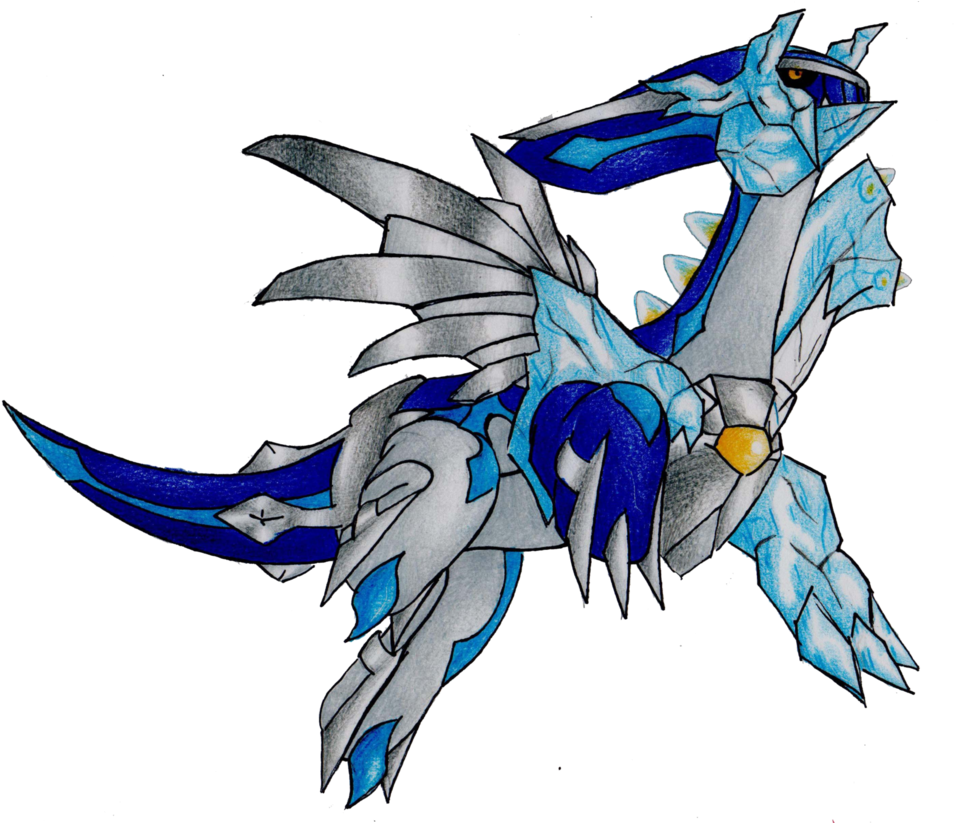 Dialga And Palkia Fusion Download - Dialga And Arceus Fusion (971x822)