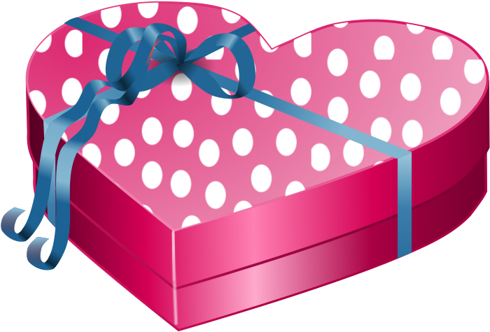 Heart Graphics And Animations For Valentine - Animated Birthday Gift Box (800x574)