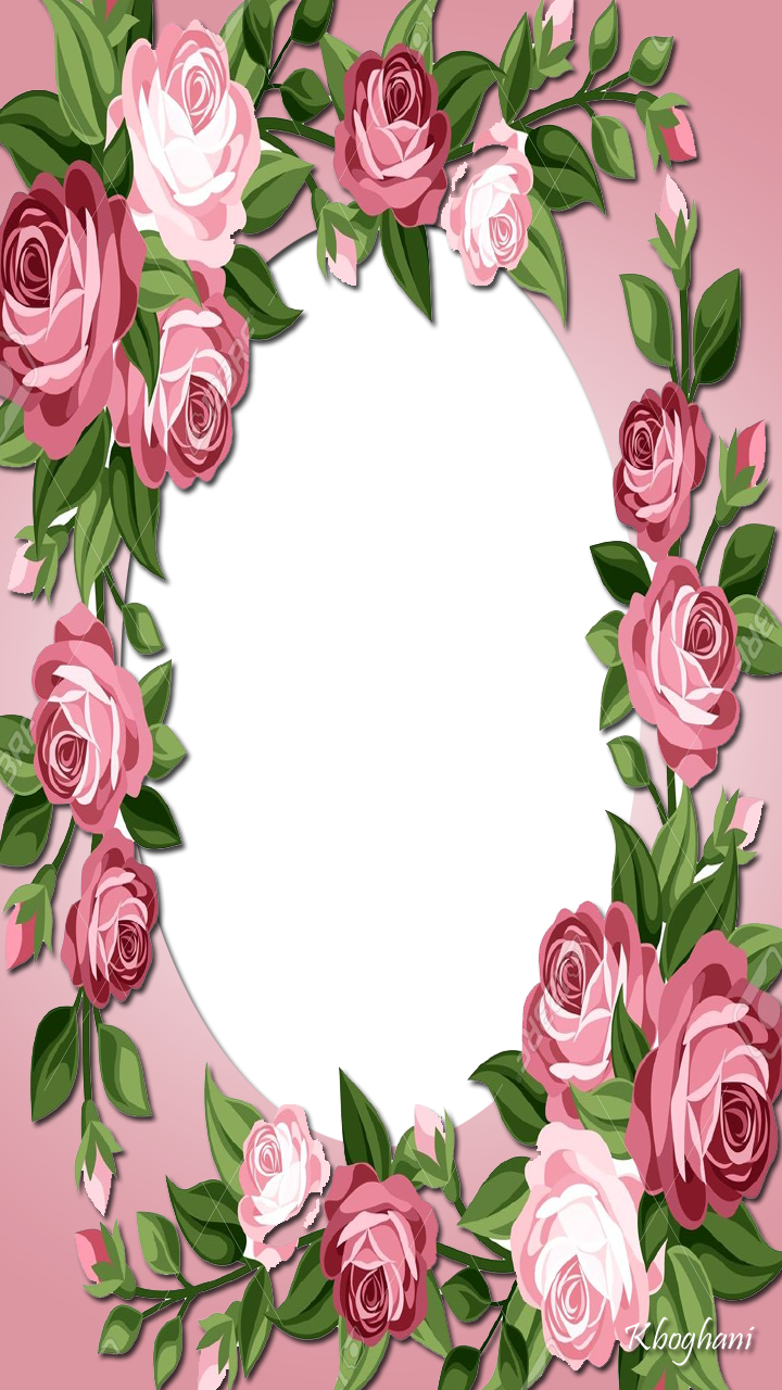 Flower Frame - Beautiful Flower Frame (720x1280)