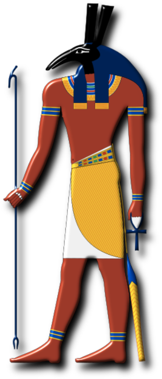 Seth God-gb617 - Ancient Egypt Gods Png (385x800)