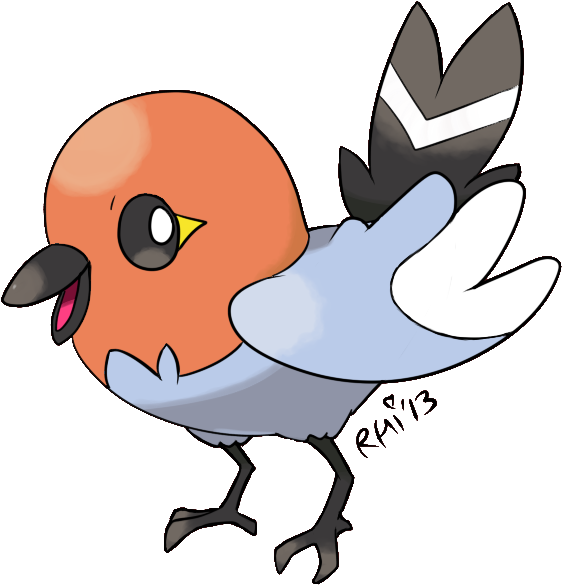 Fletchling By Chaowzee - Drawing (680x680)