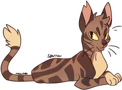 By Meow286 - Sparrow Warrior Cats (500x500)