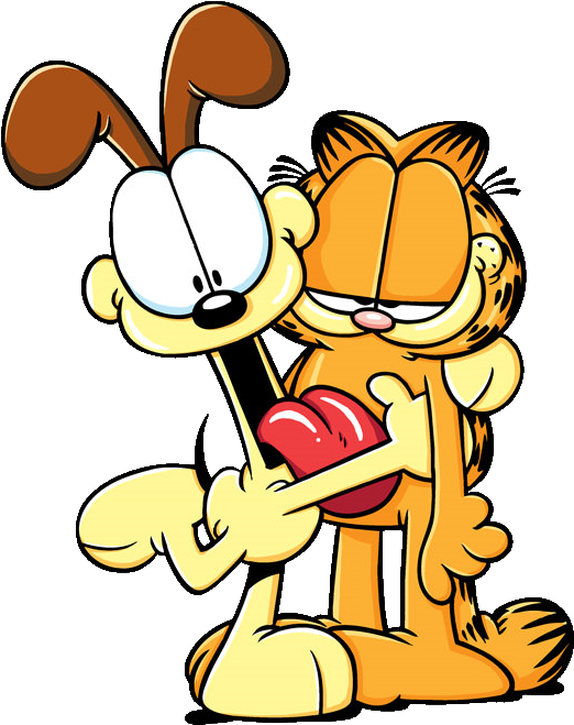 The Animal Characters - Puppy Love Mousepad (547x687)