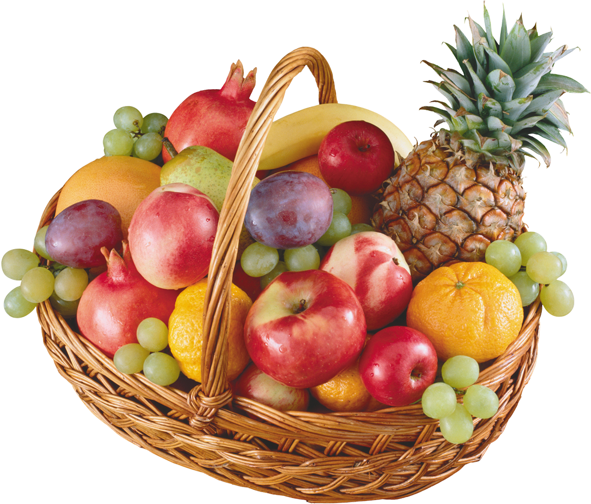 Fruit And Vegetables Basket Png - Stickalz Llc Full Color Fruit Basket Full Color Decal, (1226x1020)