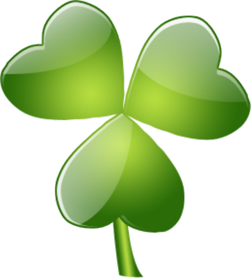 Clover Png Clipart - Clover Psd (361x400)
