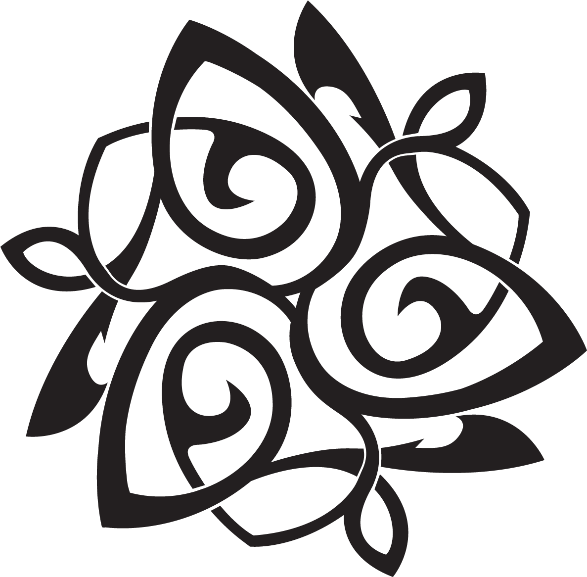 Ladybloodflower 50 21 Tribal Ornament By Schlammsuhler - Encapsulated Postscript (1200x1185)