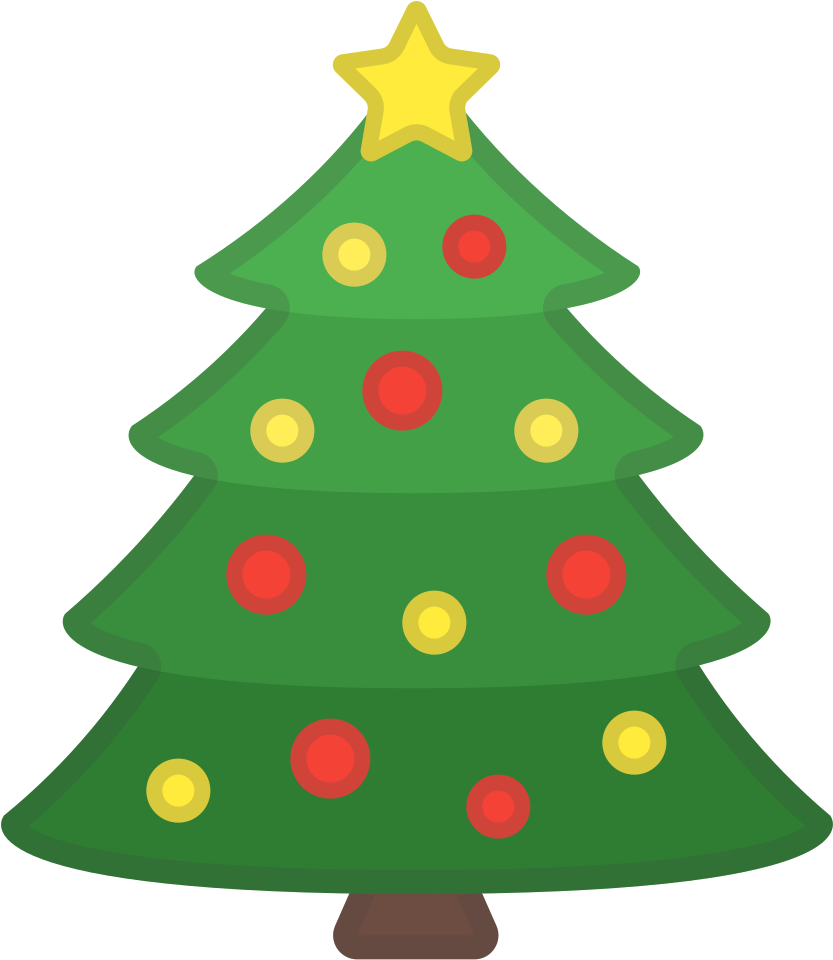 Christmas Tree Icon - Imagem De Arvore De Natal (1024x1024)